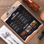 Flat Restaurant Menu