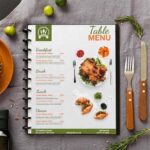 Flat Table Menu