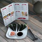 Single Fold Table Menu