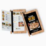 Single Fold Restaurant Menu